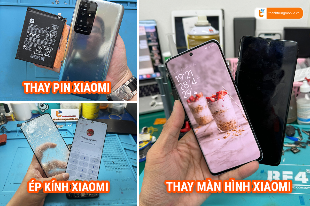 Dịch vụ sửa chữa xiaomi tại Thành Trung Mobile